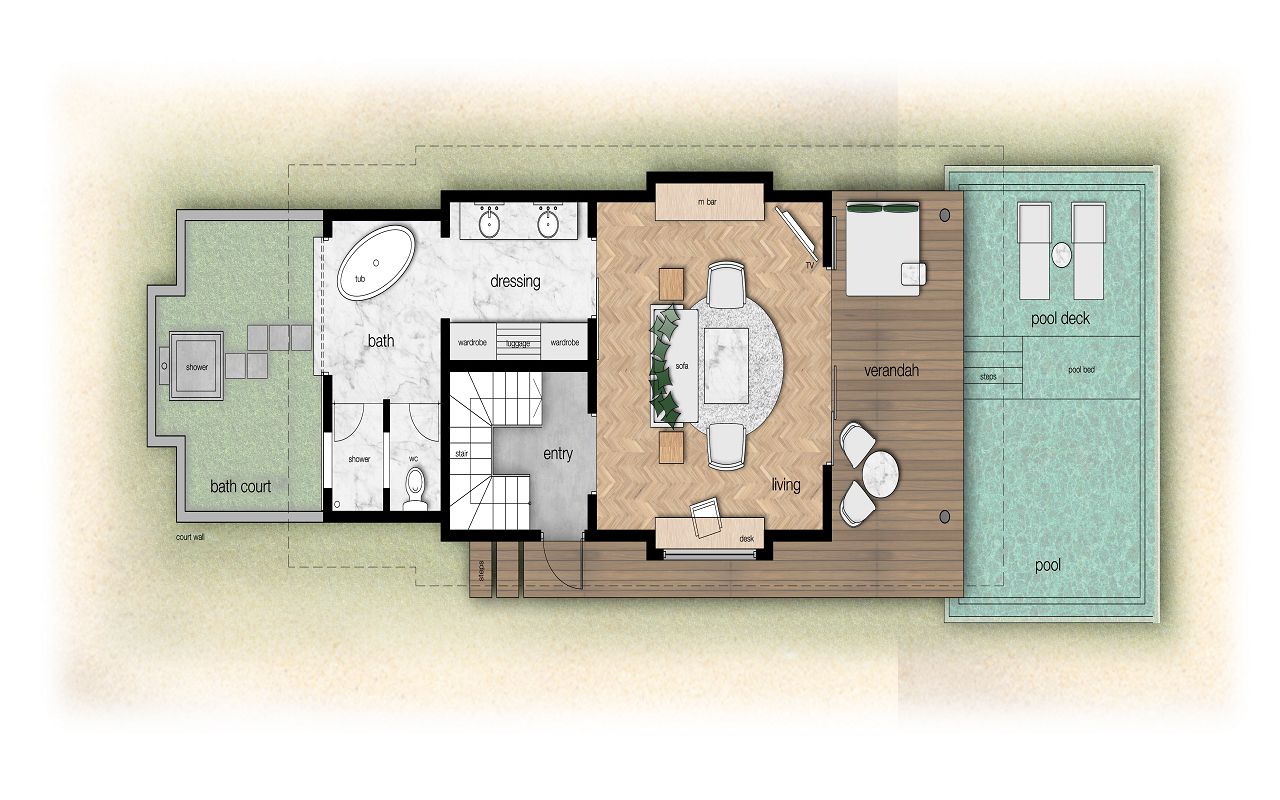 Z:MaafushivaruCadBeach Suite Ground floor plan (1)