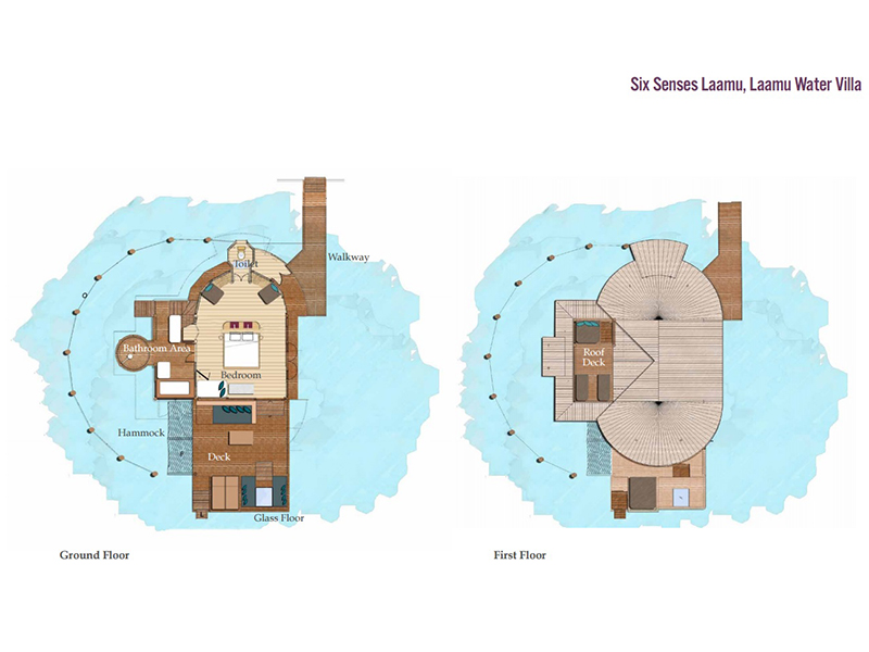 Laamu Water Villa-plan