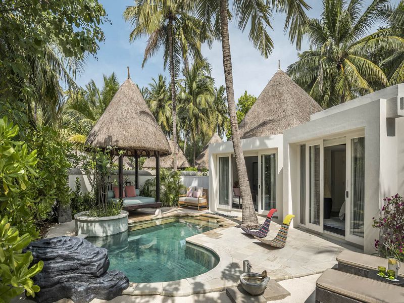 Two-Bedroom Beach Pavilion with Pool