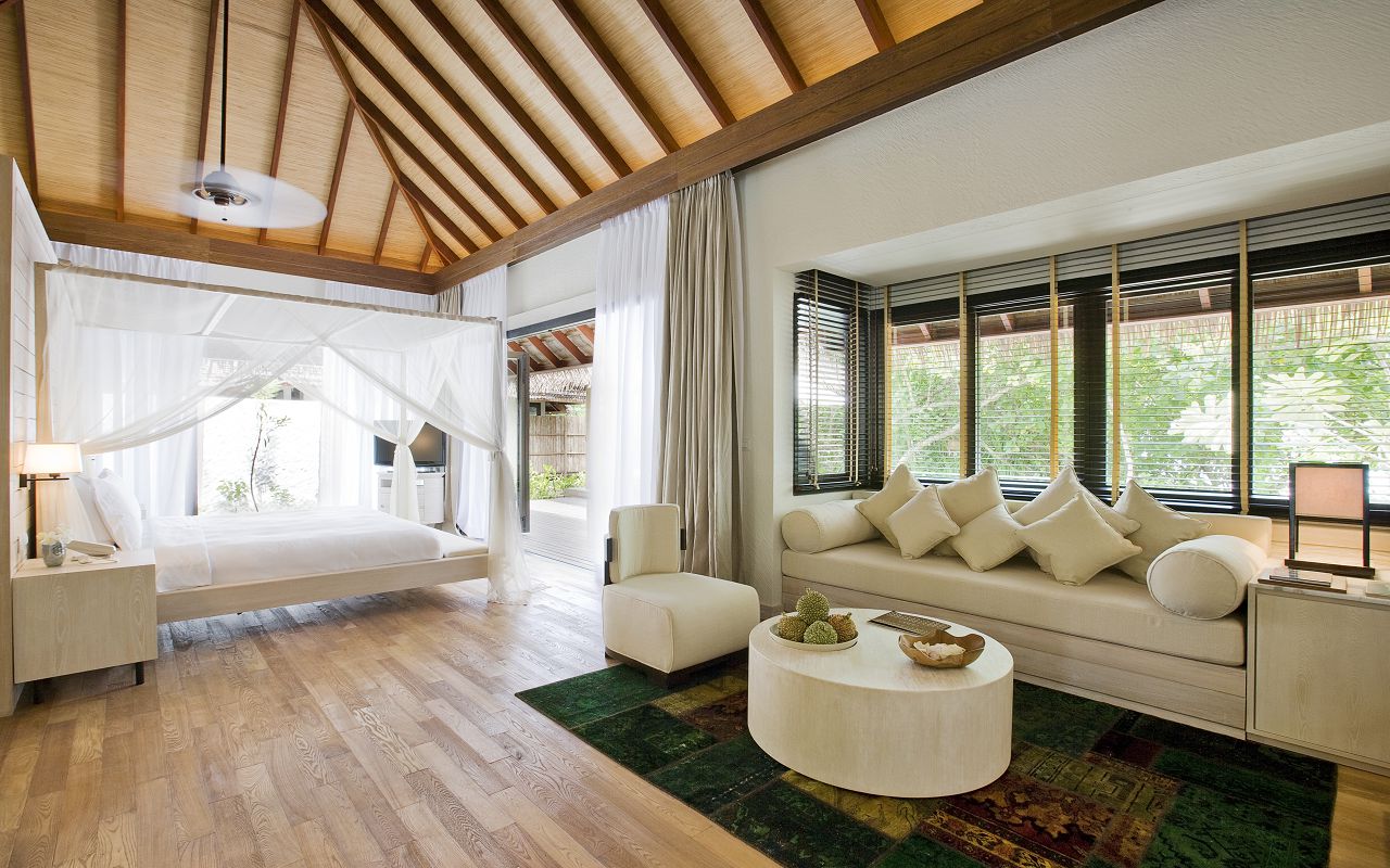 COMO Maalifushi - Beach Suite Living 1