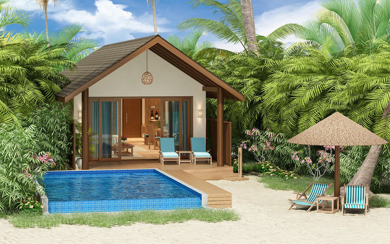 Deluxe Beach Pool Villa (2)