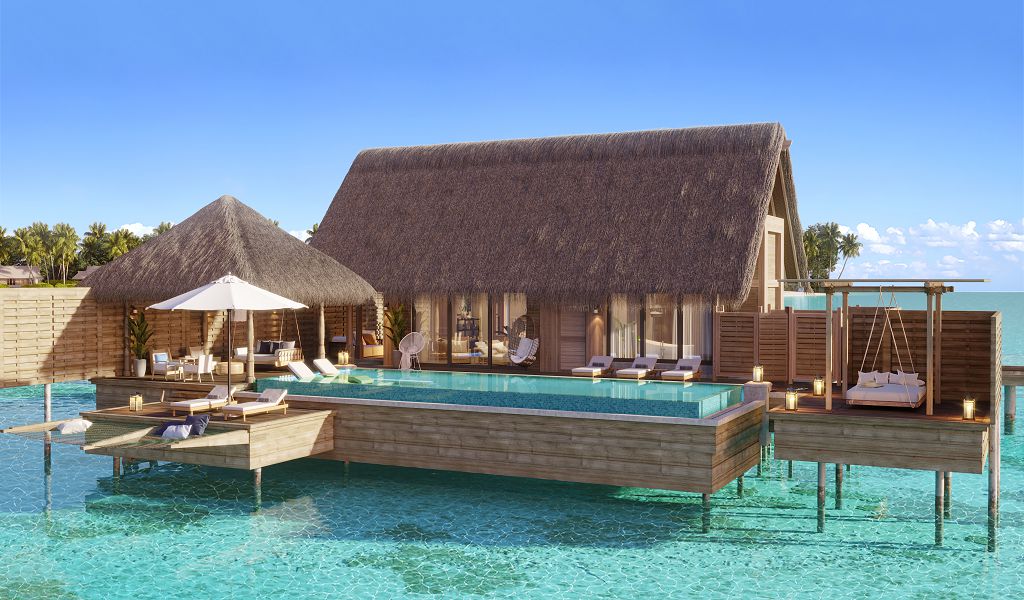 Waldorf Astoria Maldives Ithaafushi_1 Bedroom Overwater Villa_Exterior